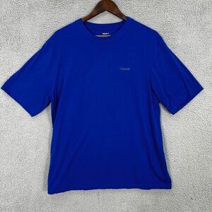 Reebok Shirt mens large blue play dry‎ Lightweight Gym Outdoors Athletic casual